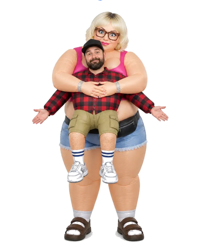 Wife Grab Inflatable Costume