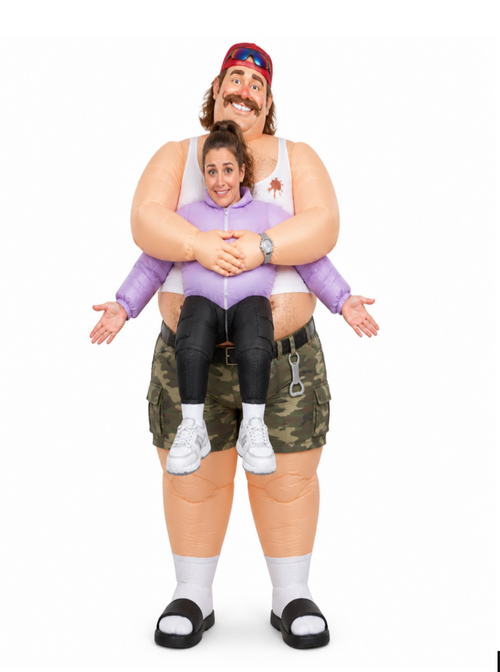Hubby Grab Inflatable Costume